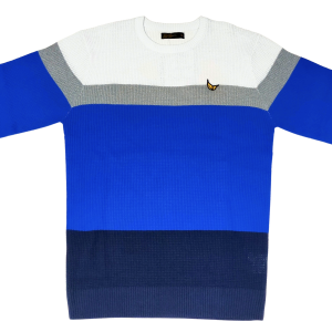 Colorblock Contrast Crewneck