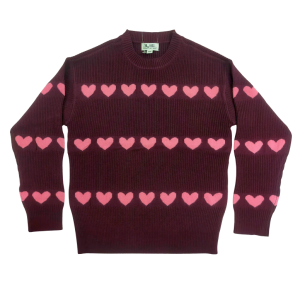 Pastel Heart Patch Knit (Kids)