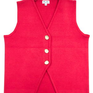 Tailored Button Vest (Summer)