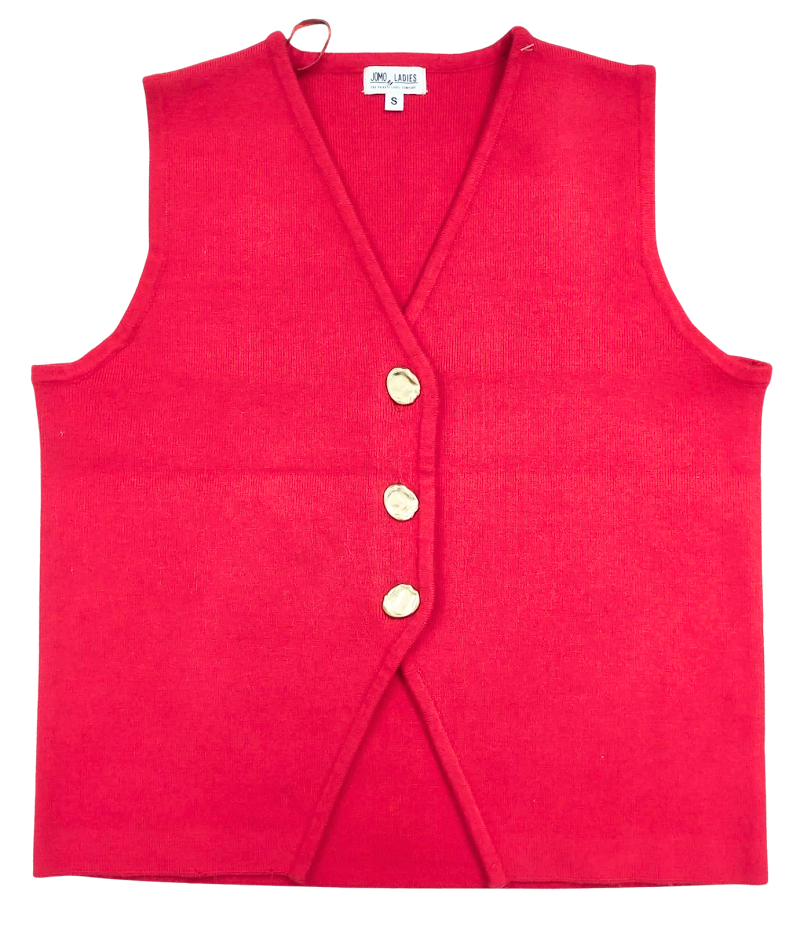 Tailored Button Vest (Summer)