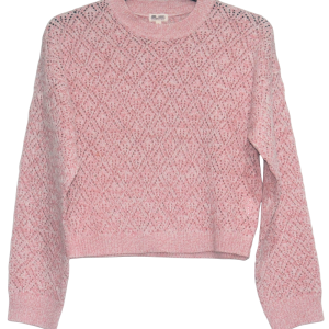 Lightweight Textured Crop Pullover (Summer)