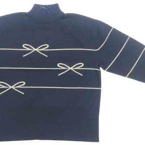 Tiger Print Intarsia Crewneck