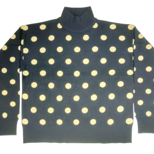 Abstract Zebra Pattern Knit
